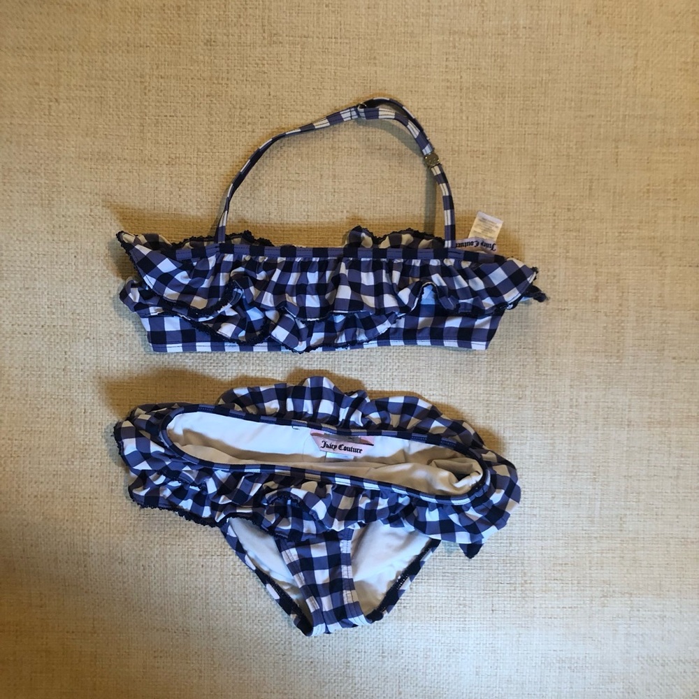 Juicy Couture swim suit girls size 12y